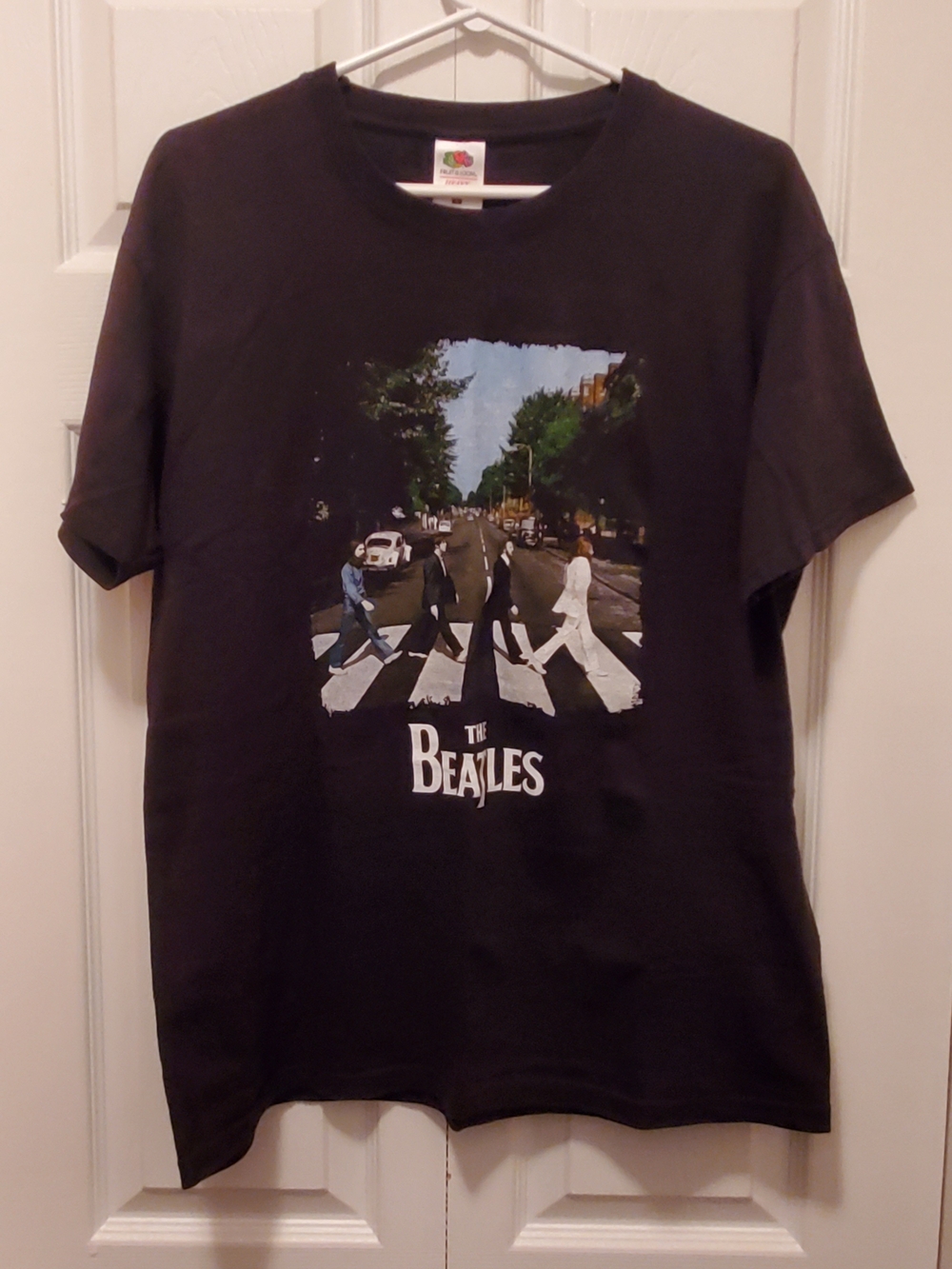 The Beatles Black Abbey Road Graphic Tee Size L
